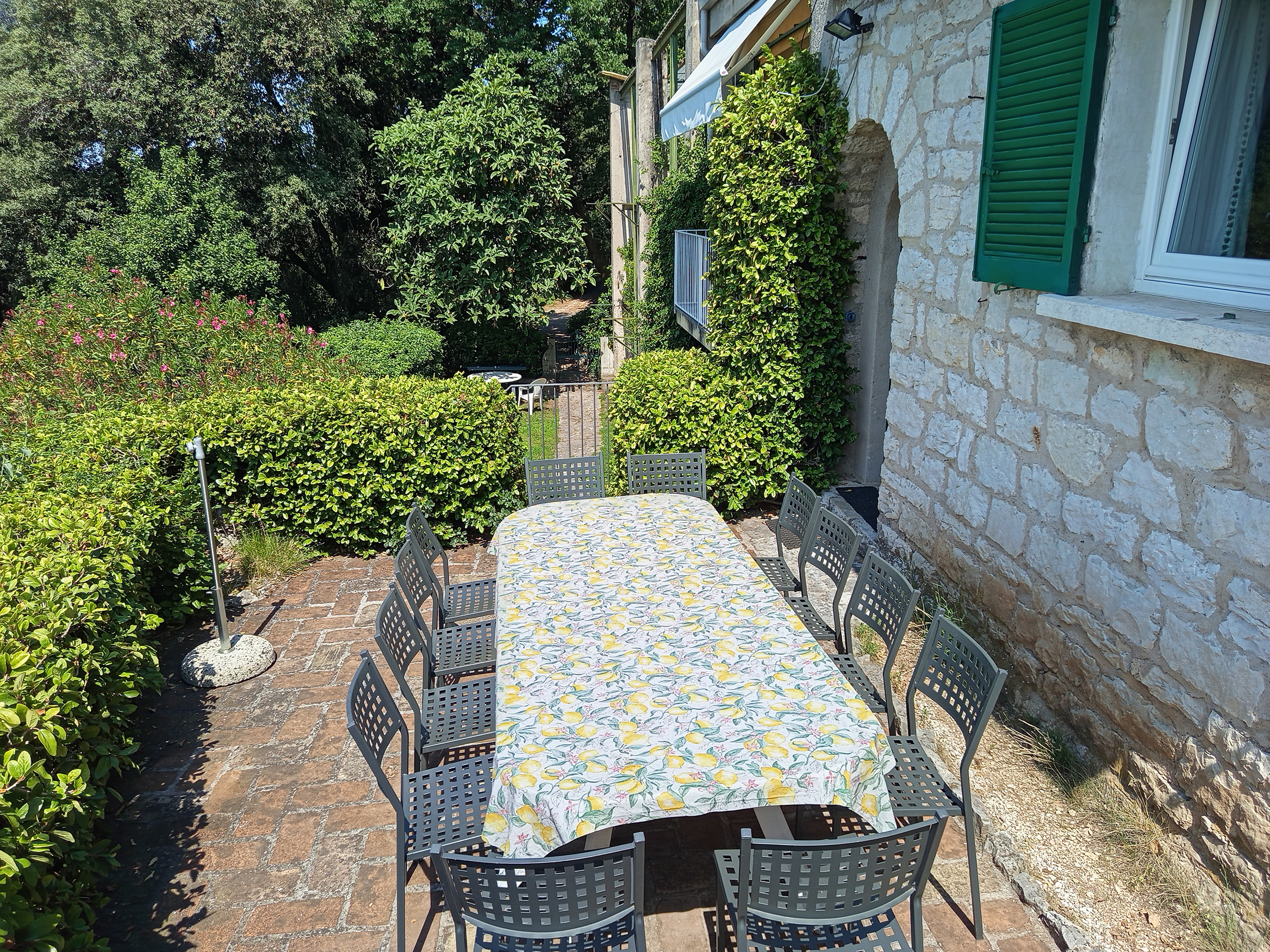 Villa Limonaia Garda Lake Guesthouse Dining Terrace
